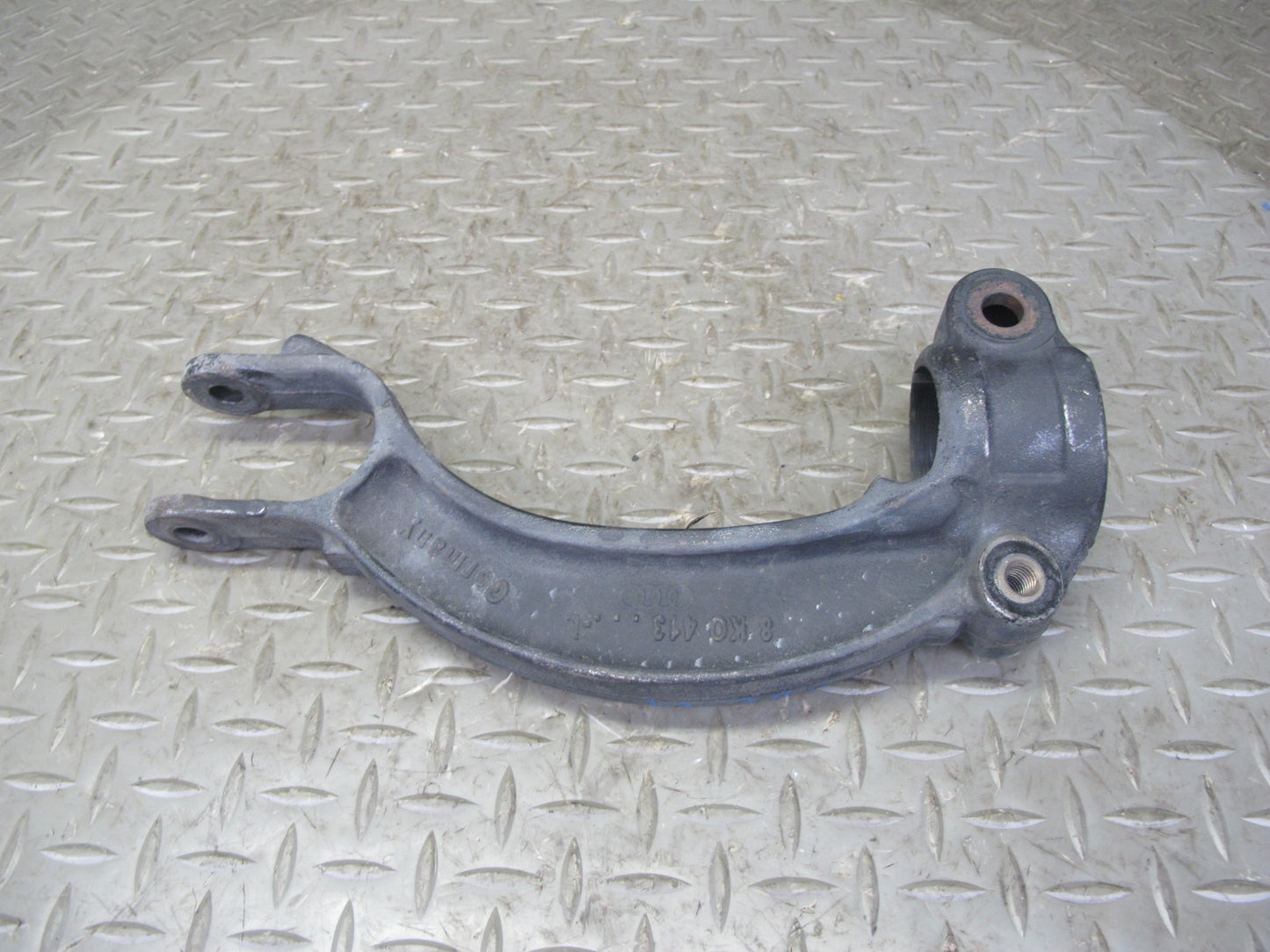 11-16 Audi B8 A4 S4 AWD Set of 2 Front Left Suspension Control Arm Fork OEM