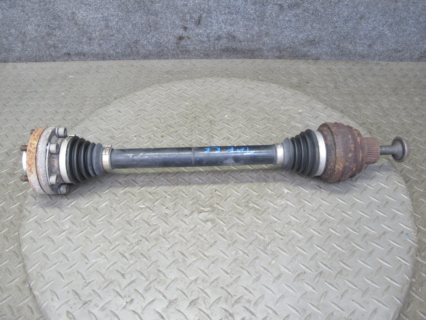13-16 Audi S5 S4 3.0L AWD Rear Right Axle Shaft 8K0501202 OEM