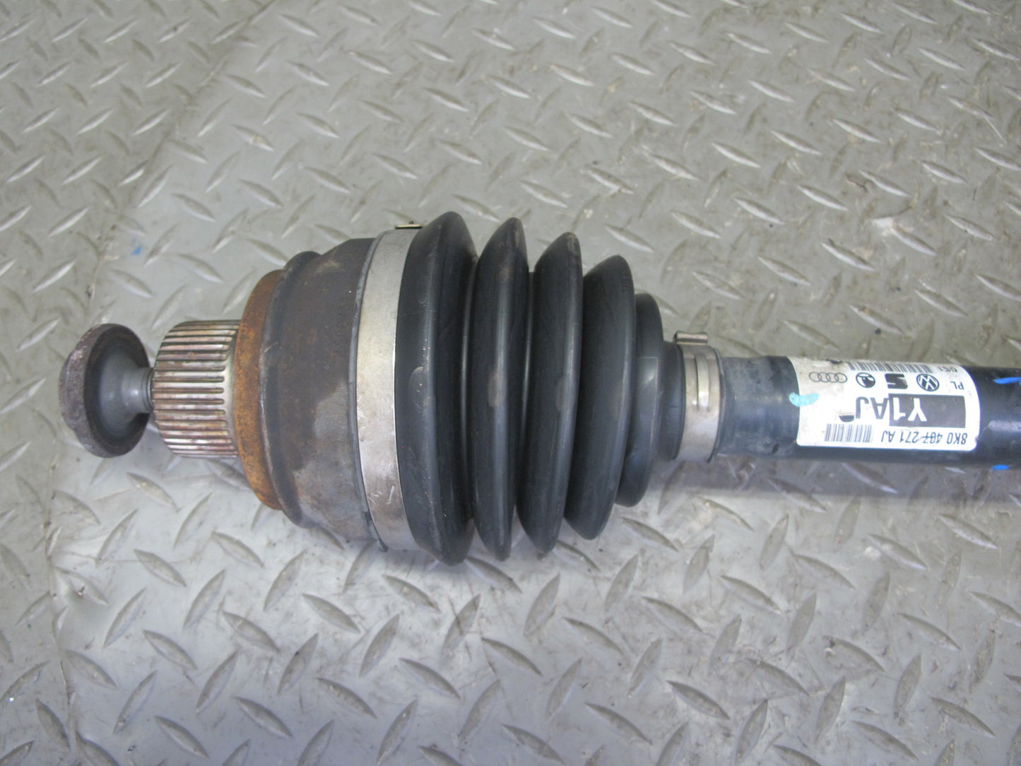 10-16 Audi S5 S4 Front Left or Right Axle Shaft 8K0407271AJ OEM