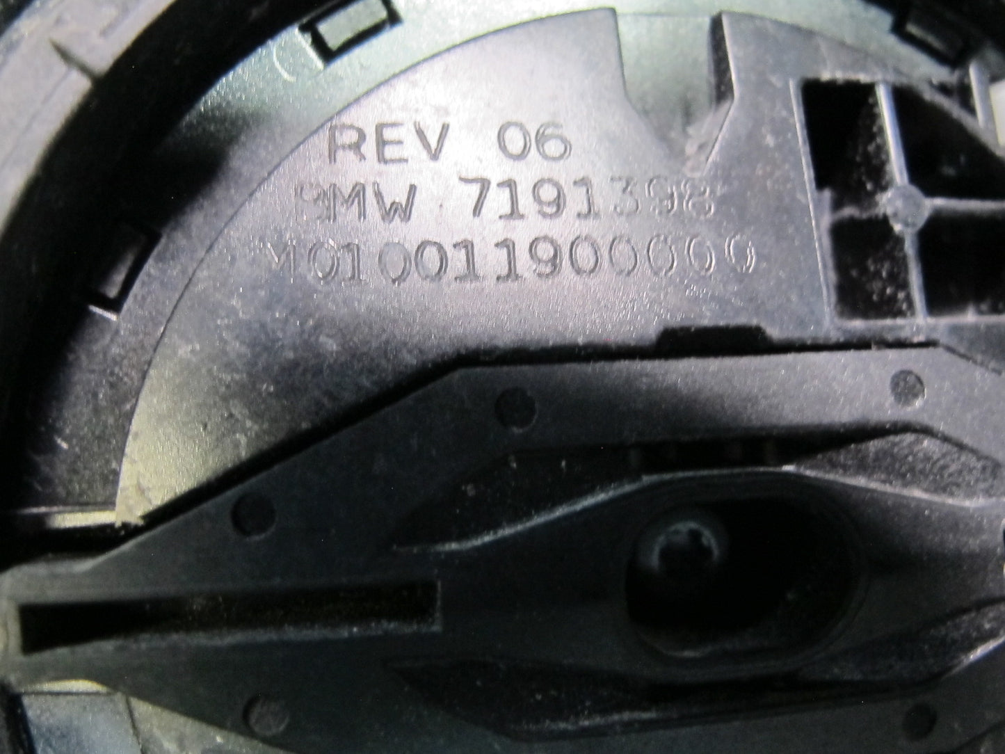 2012-2018 BMW F12 F13 M6 Right Pass Side Door Mirror W/o Glass & Cover Black