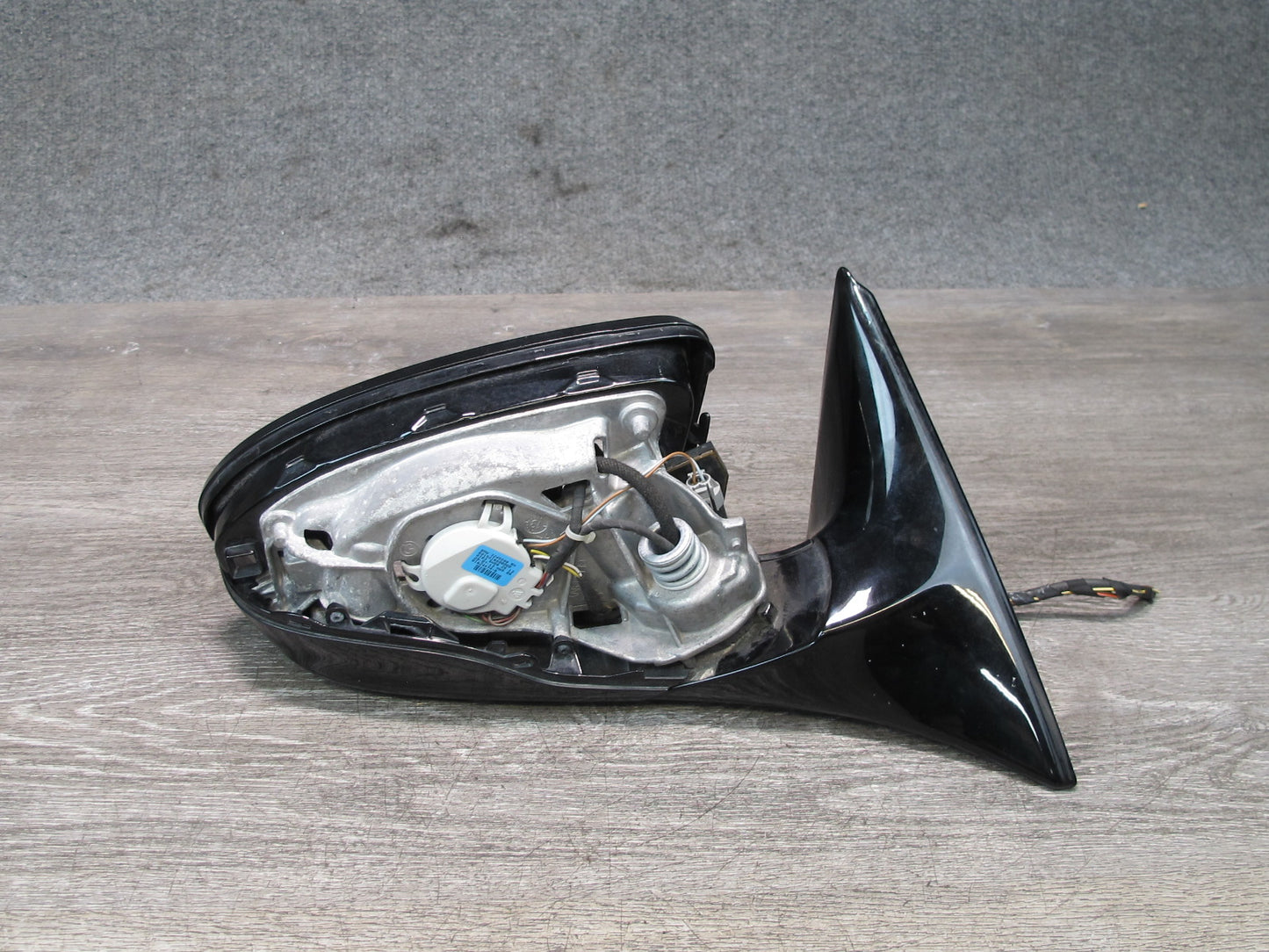 2012-2018 BMW F12 F13 M6 Right Pass Side Door Mirror W/o Glass & Cover Black