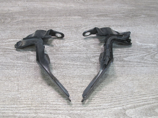 02-10 Lexus Z40 SC430 Set of 2 Front Left & Right Hood Bonnet Hinge Black OEM