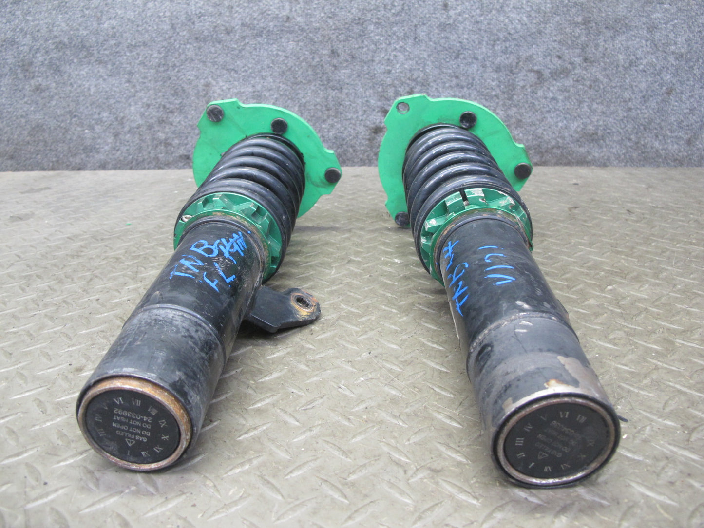 12-18 BMW F30 335i Front & Rear REV9 Hyper Street 2 Coilover Shock Strut Set