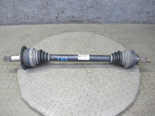 12-15 BMW F30 335i RWD M/T Rear Left Axle Output Drive Shaft 7597685 91K OEM