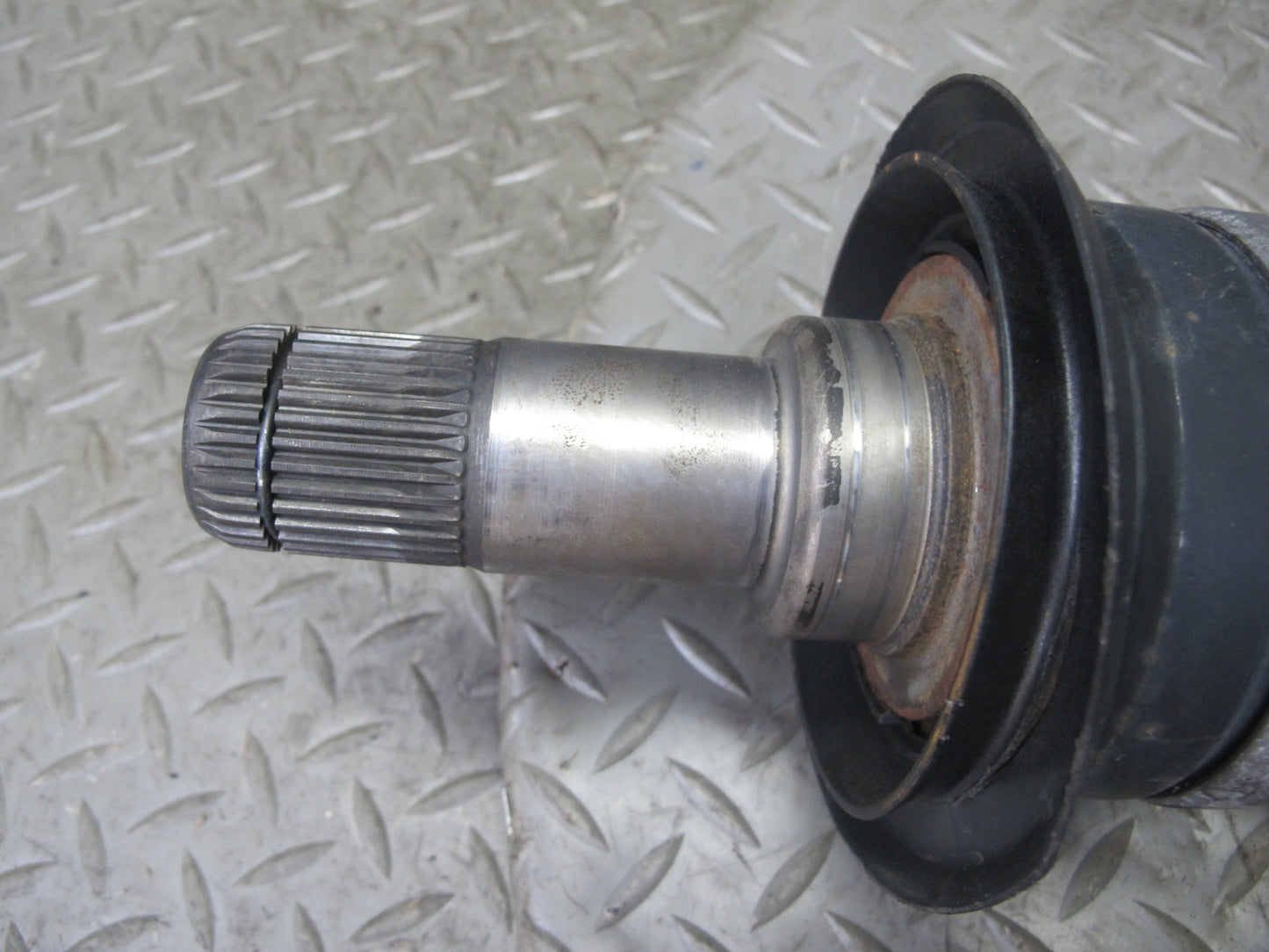 12-15 BMW F30 335i RWD M/T Rear Left Axle Output Drive Shaft 7597685 91K OEM