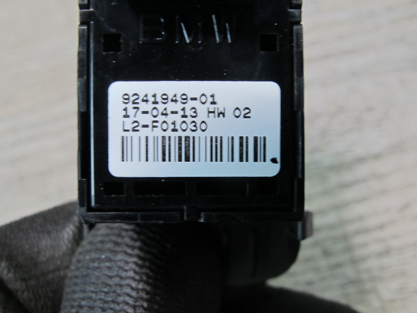 2012-2018 BMW F12 F13 F06 M6 Front Right Side Door Power Window Switch W/ Trim