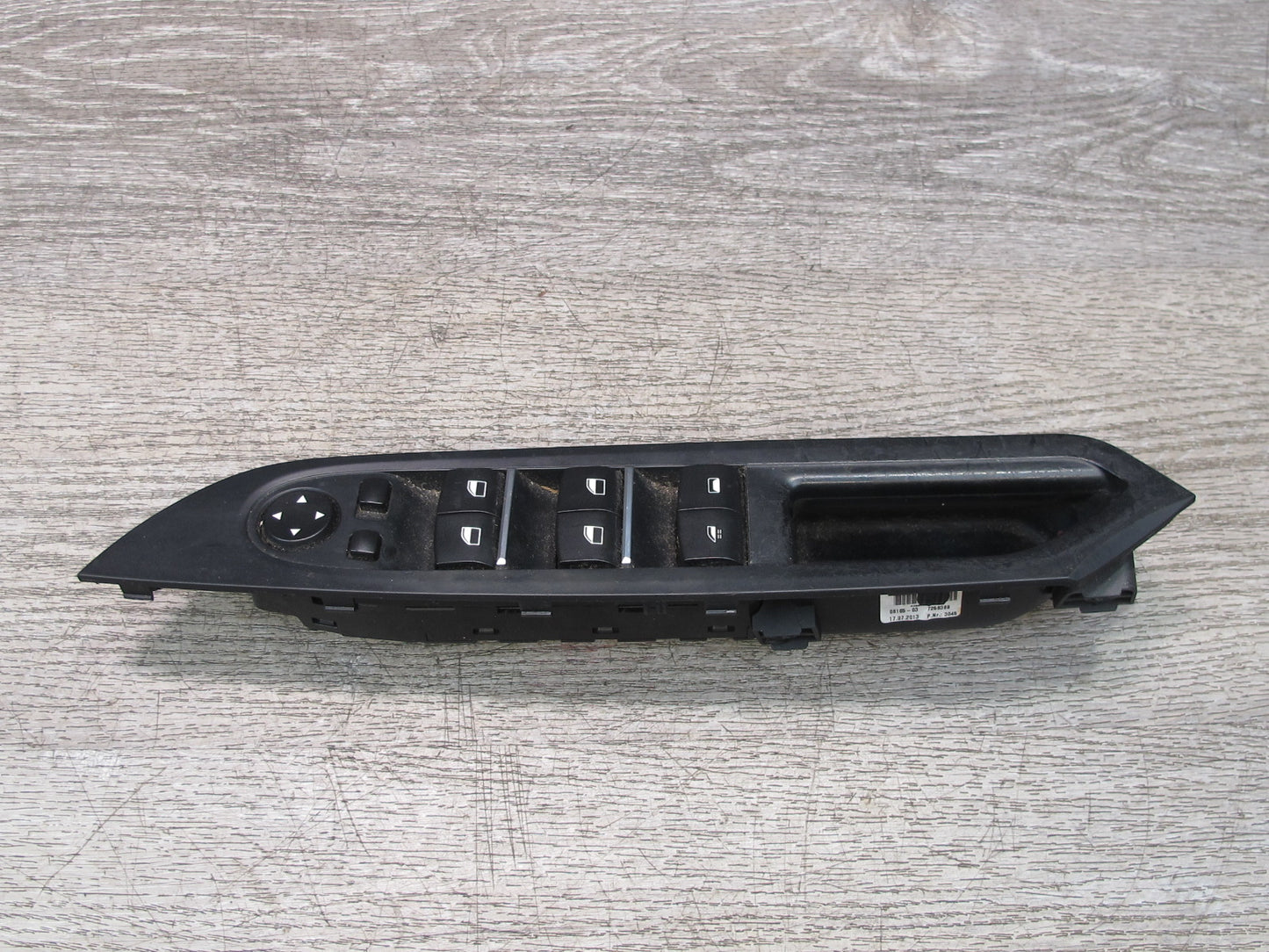 2012-2018 BMW F12 M6 Front Left Side Door Power Master Window Switch W/ Trim
