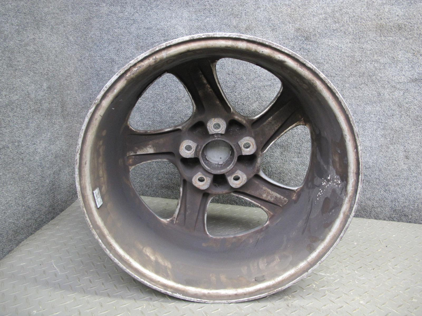 99-05 Porsche 911 Carrera 996 Factory R18" Alloy 5 Spoke Wheel Rim 18x7.5J ET50