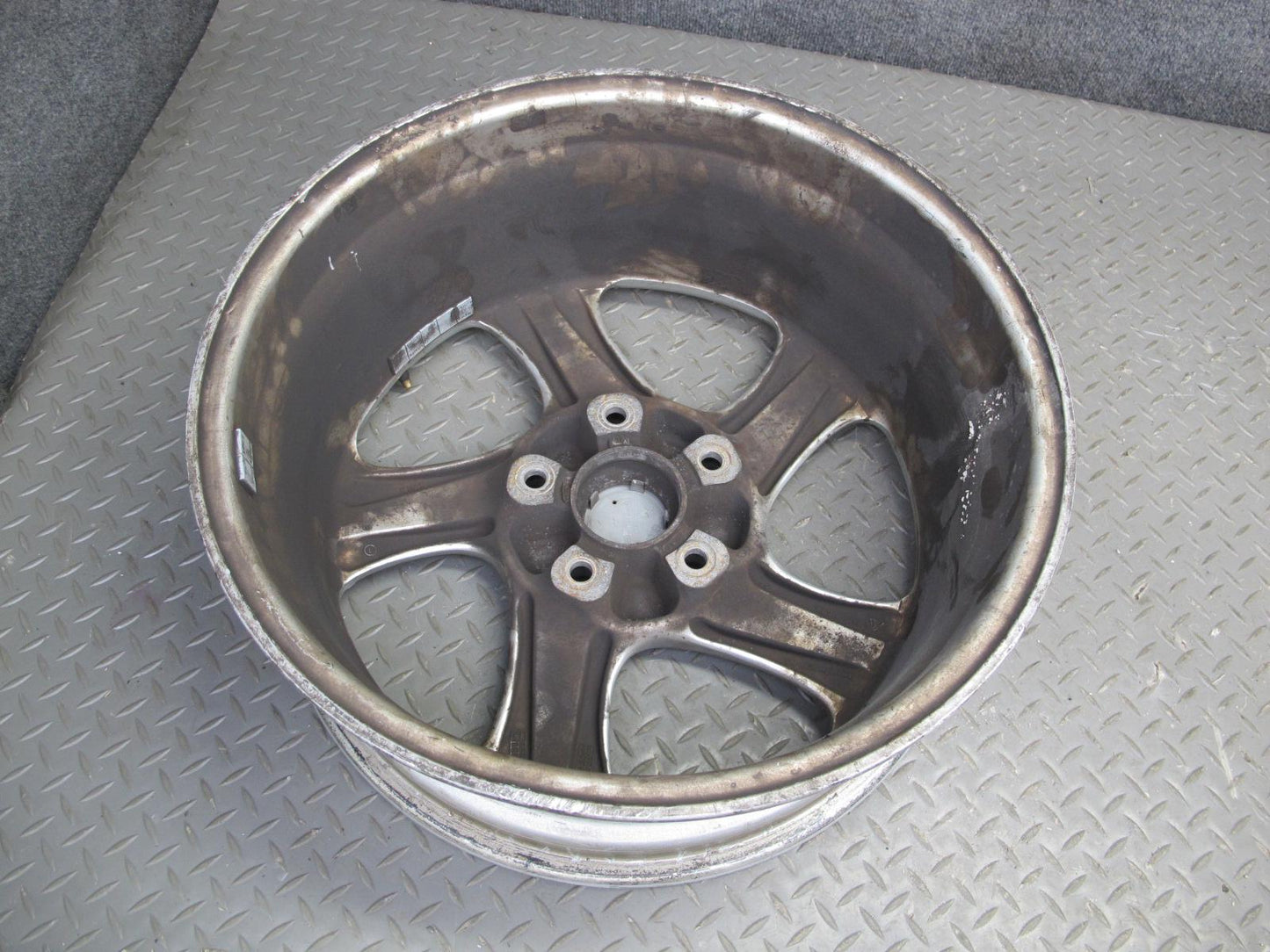 99-05 Porsche 911 Carrera 996 Factory R18" Alloy 5 Spoke Wheel Rim 18x7.5J ET50