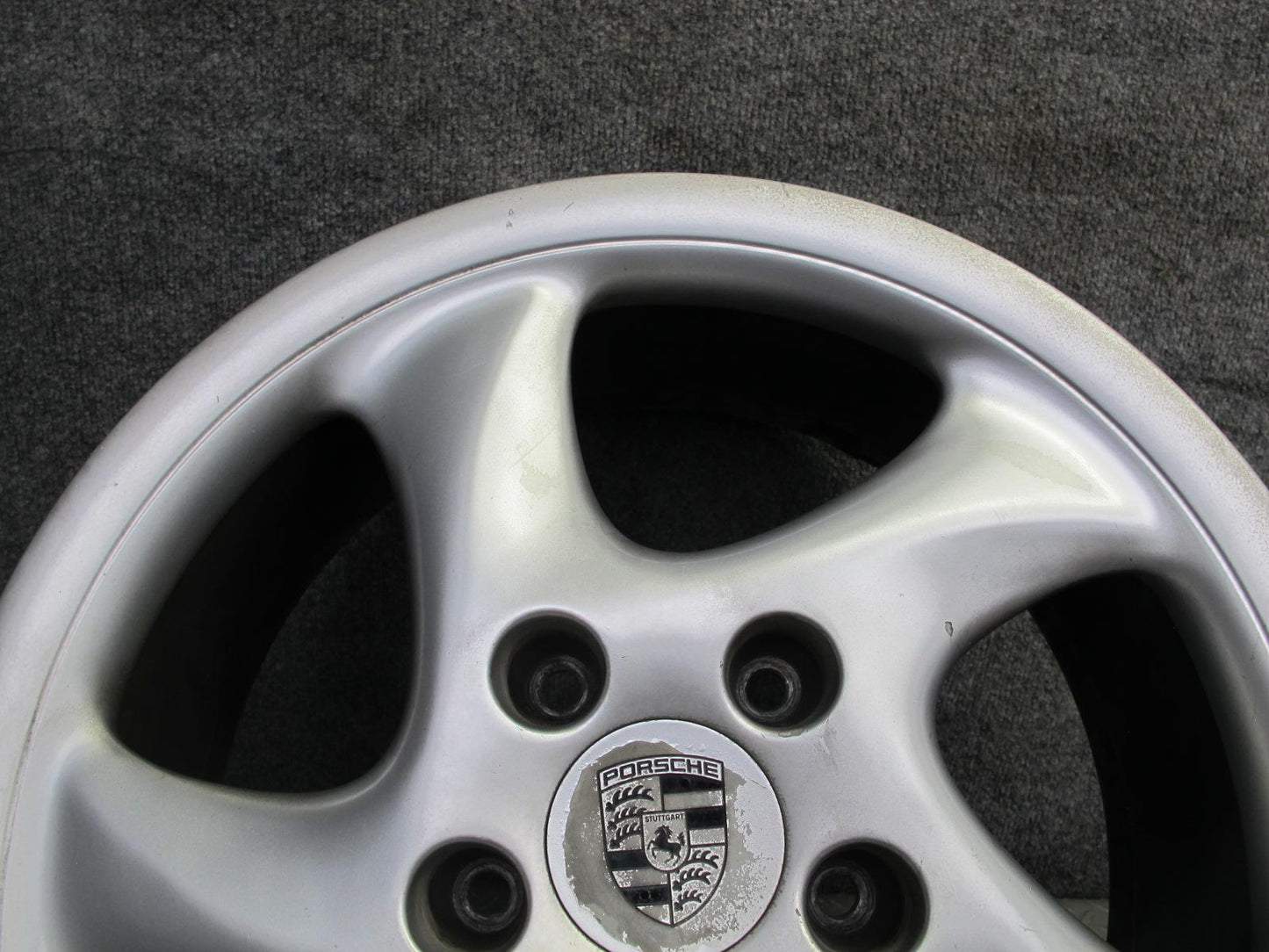 99-05 Porsche 911 Carrera 996 Factory R18" Alloy 5 Spoke Wheel Rim 18x7.5J ET50