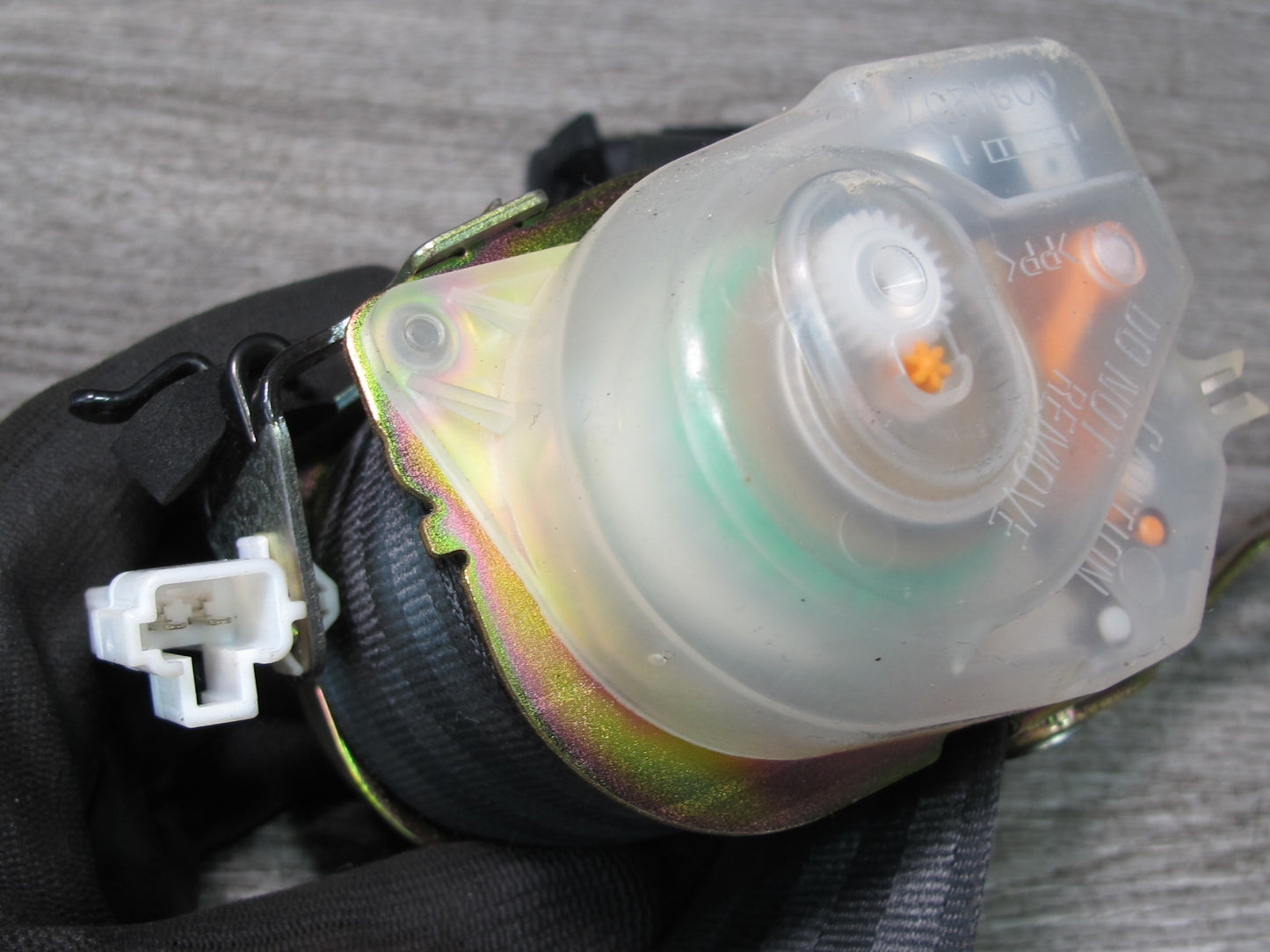 97 TOYOTA UCF20 CELSIOR SET OF 5 FRONT & REAR SEATBELT RETRACTOR OEM