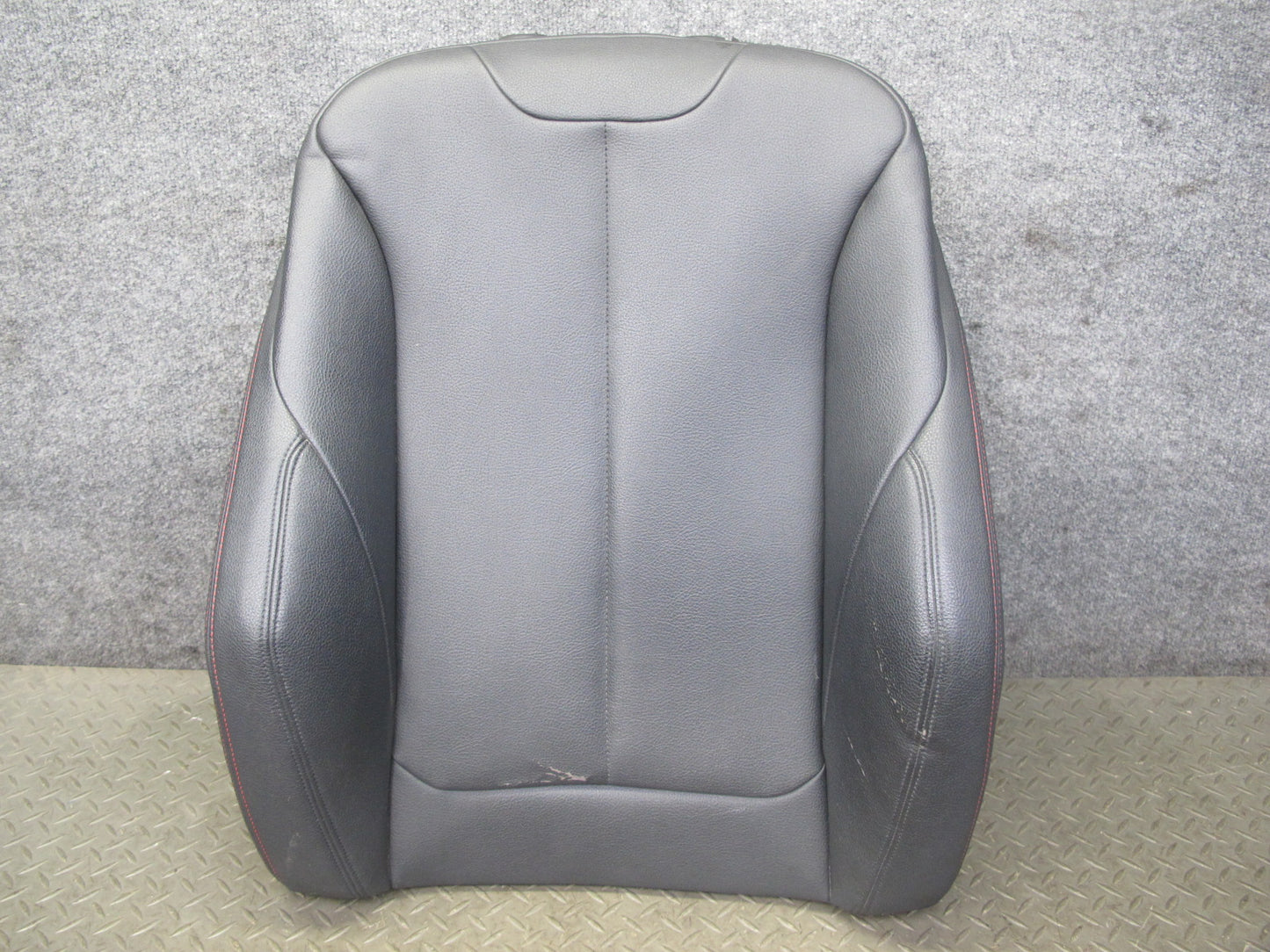 12-18 BMW F30 F31 F34 335i Front Left Sport Seat Upper Backrest Cushion OEM