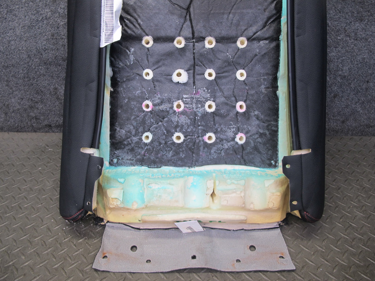 12-18 BMW F30 F31 F34 335i Front Left Sport Seat Upper Backrest Cushion OEM