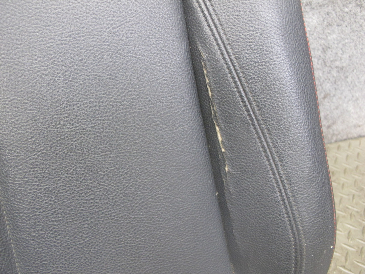 12-18 BMW F30 F31 F34 335i Front Left Sport Seat Lower Leather Cushion Black OEM