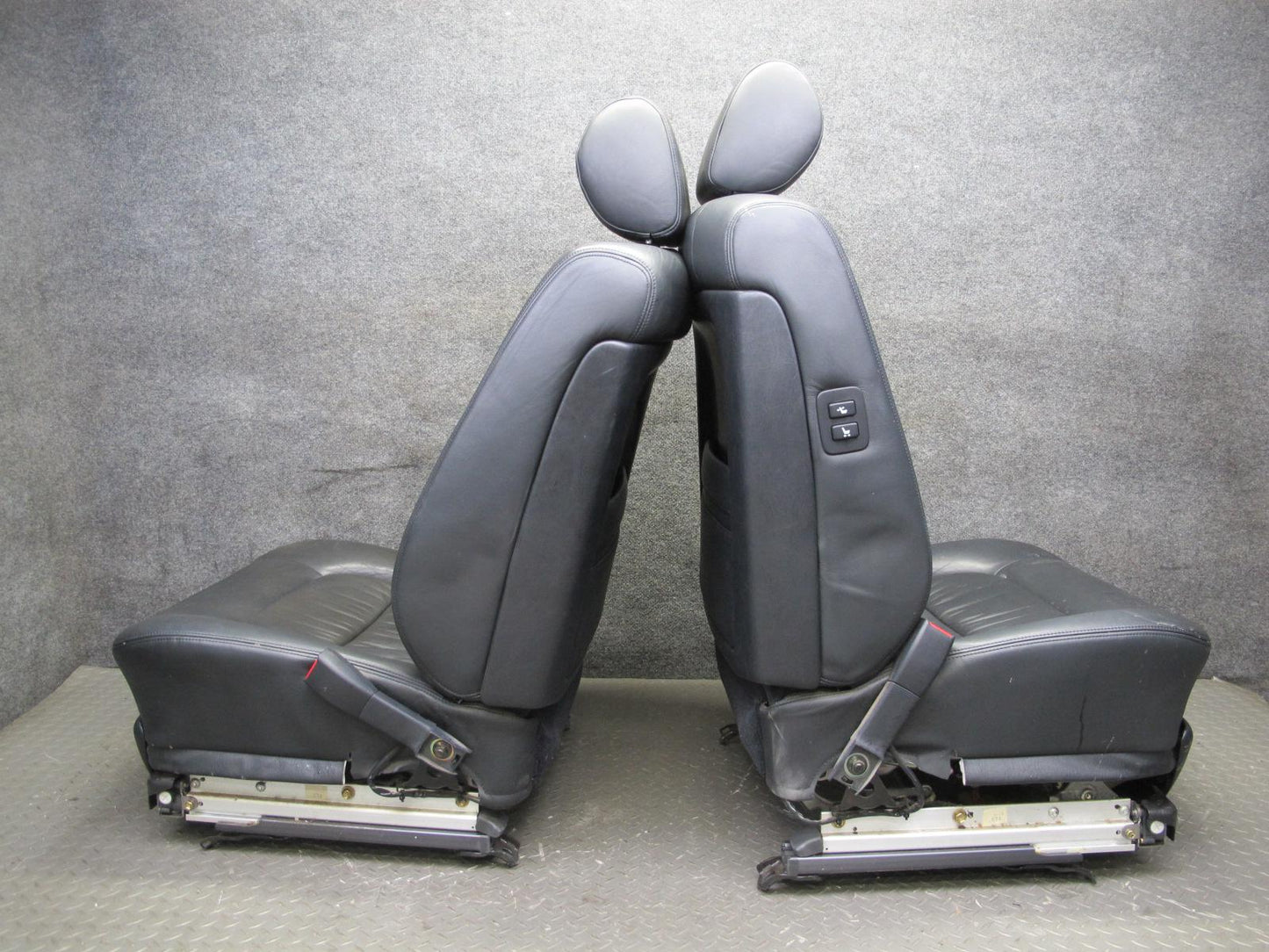 95-97 Toyota Celsior Lexus LS400 RHD Front & Rear Leather Seat Set Black 42K OEM