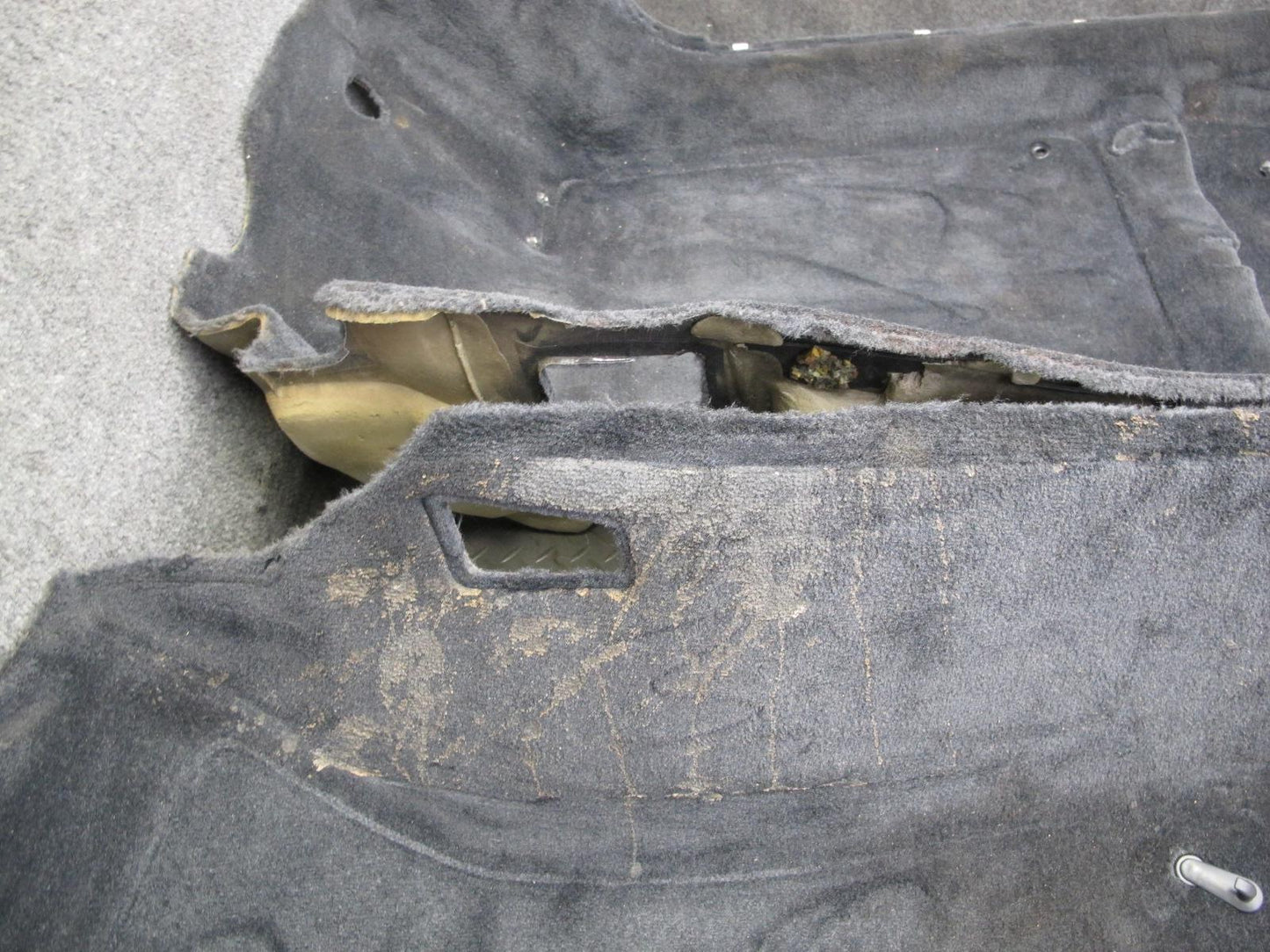 95-97 Toyota Celsior UCF20 RHD Interior Floor Carpet Liner Cover Black OEM