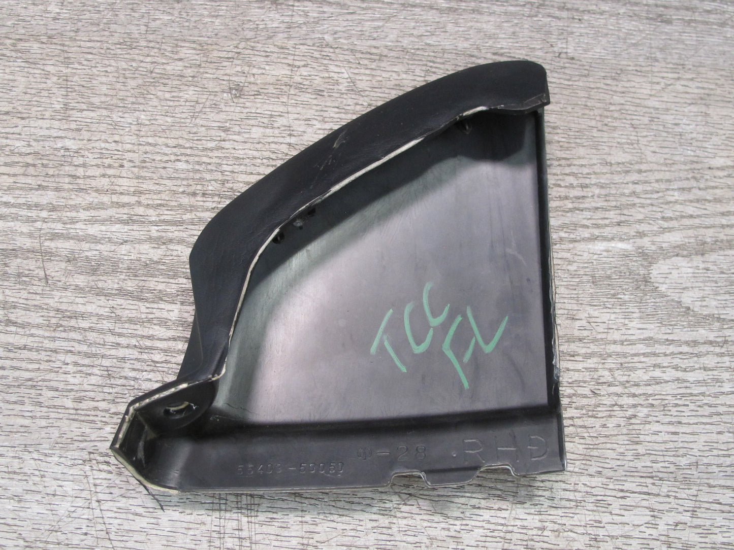 95-97 Toyota Celsior UCF20 RHD Dash Panel Left Side Cover Trim Black OEM