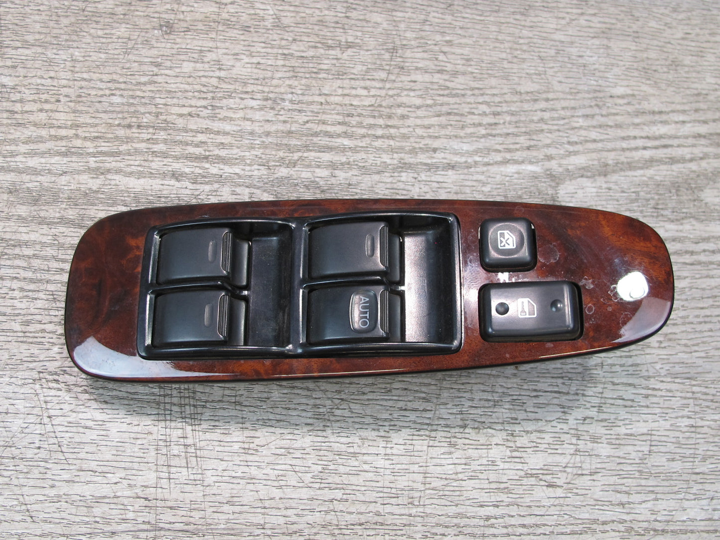 95-97 Toyota Celsior RHD Front Right Driver Door Master Window Switch w Trim OEM