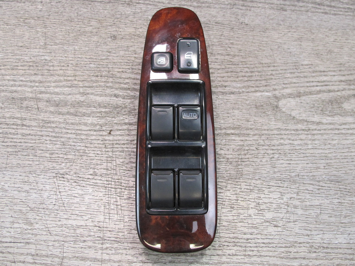 95-97 Toyota Celsior RHD Front Right Driver Door Master Window Switch w Trim OEM