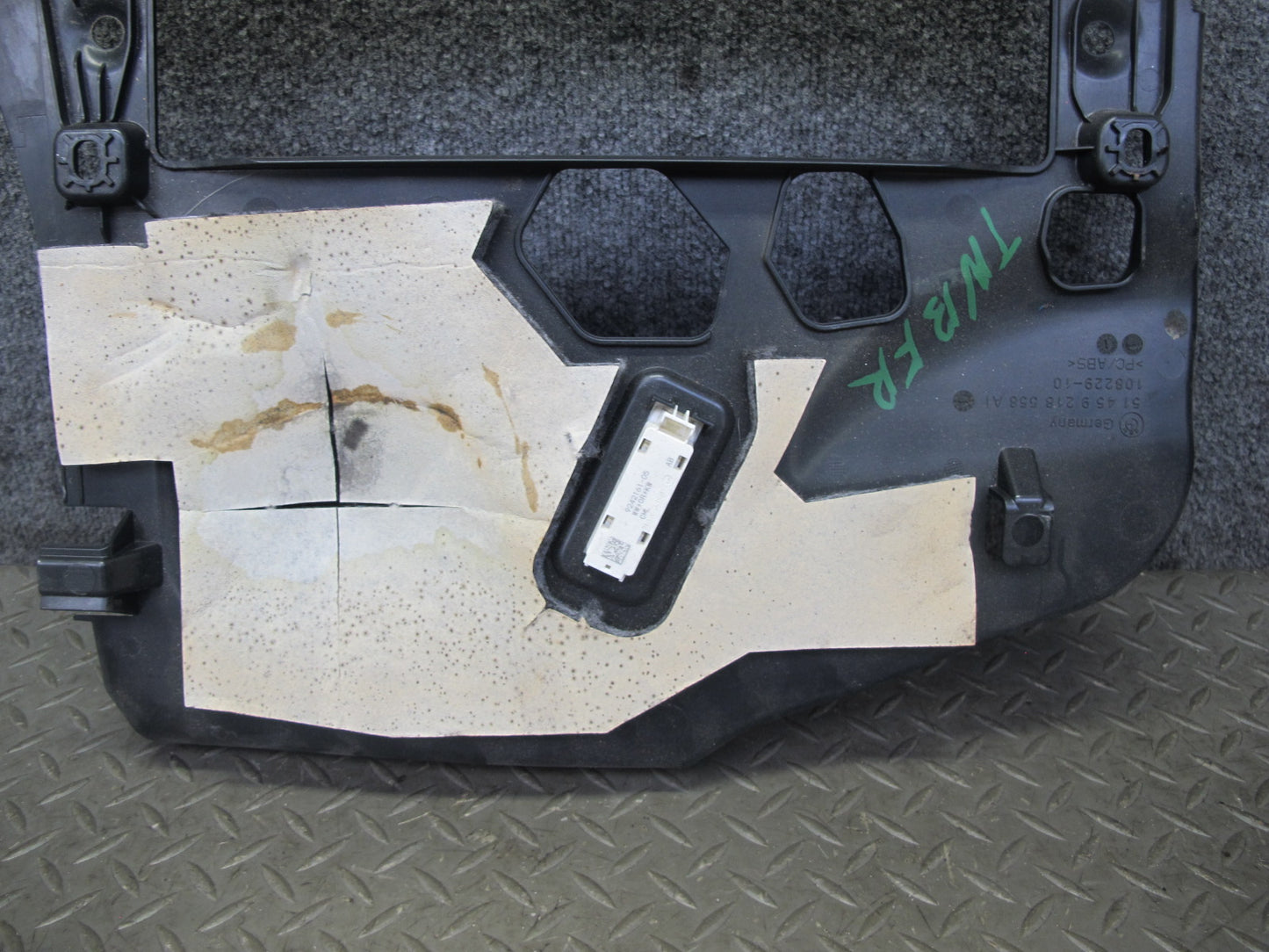 12-16 BMW F31 F34 F80 F30 335I Front Right Under Dash Lower Trim Panel Black OEM