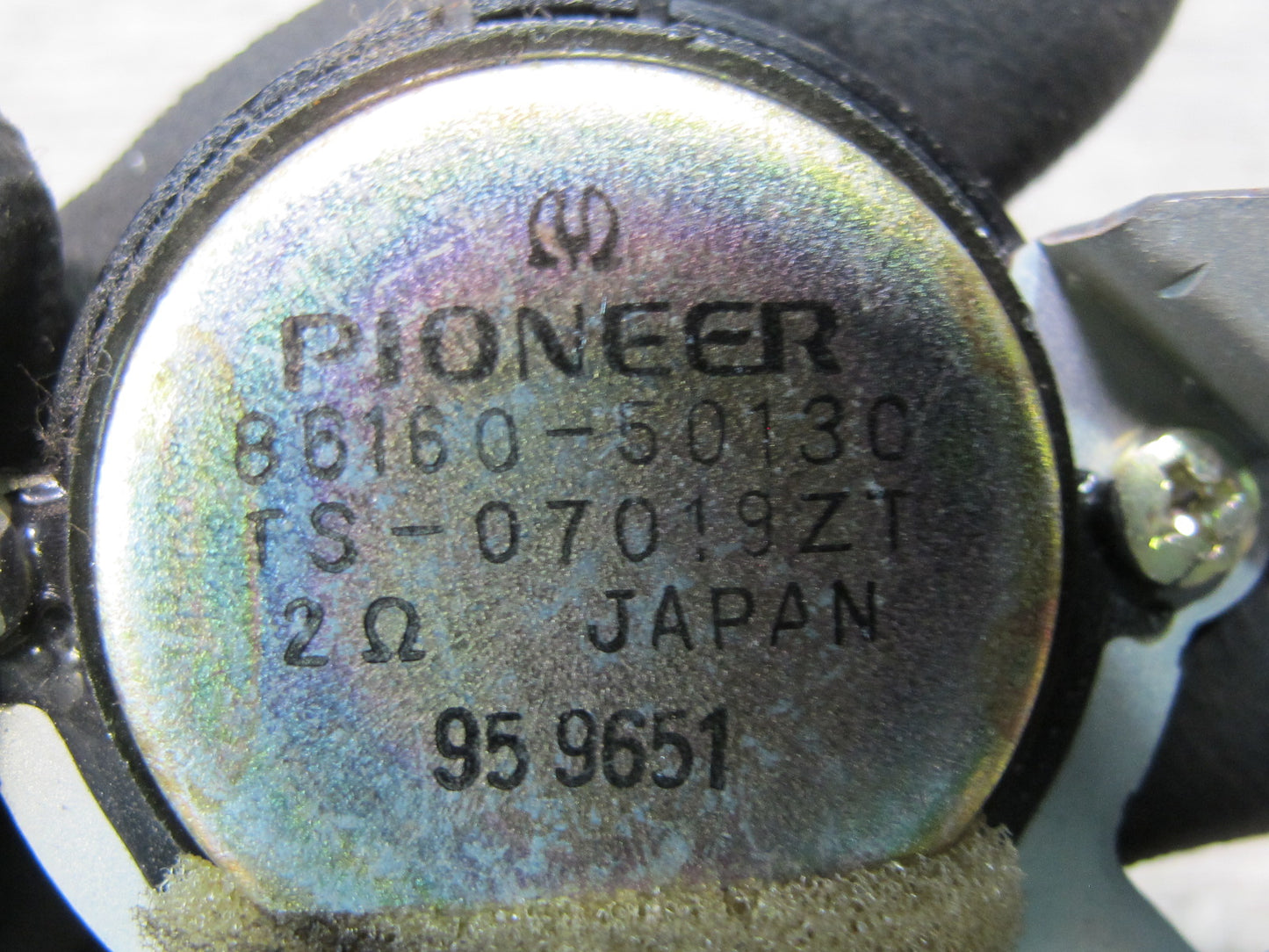 95-00 Toyota Celsior Lexus LS400 Front Left & Right Door Speaker Tweeter Set OEM