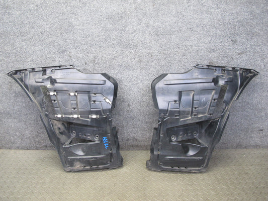 09-16 BMW E89 Z4 Set of 2 Rear Bumper Mount Guide Bracket Support OEM