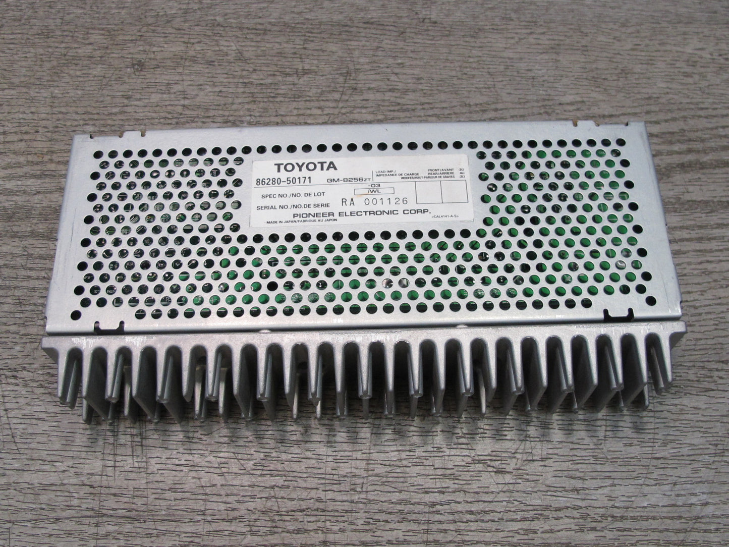 1997 Toyota Celsior UCF20 Pioneer Audio Radio Amplifier AMP 86280-50171 OEM