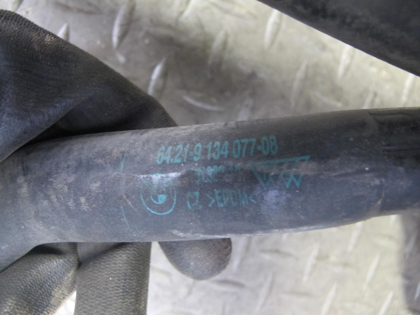 09-16 BMW E89 Z4 N54 DCT Engine Radiator Coolant Hose Pipe Line Set OEM