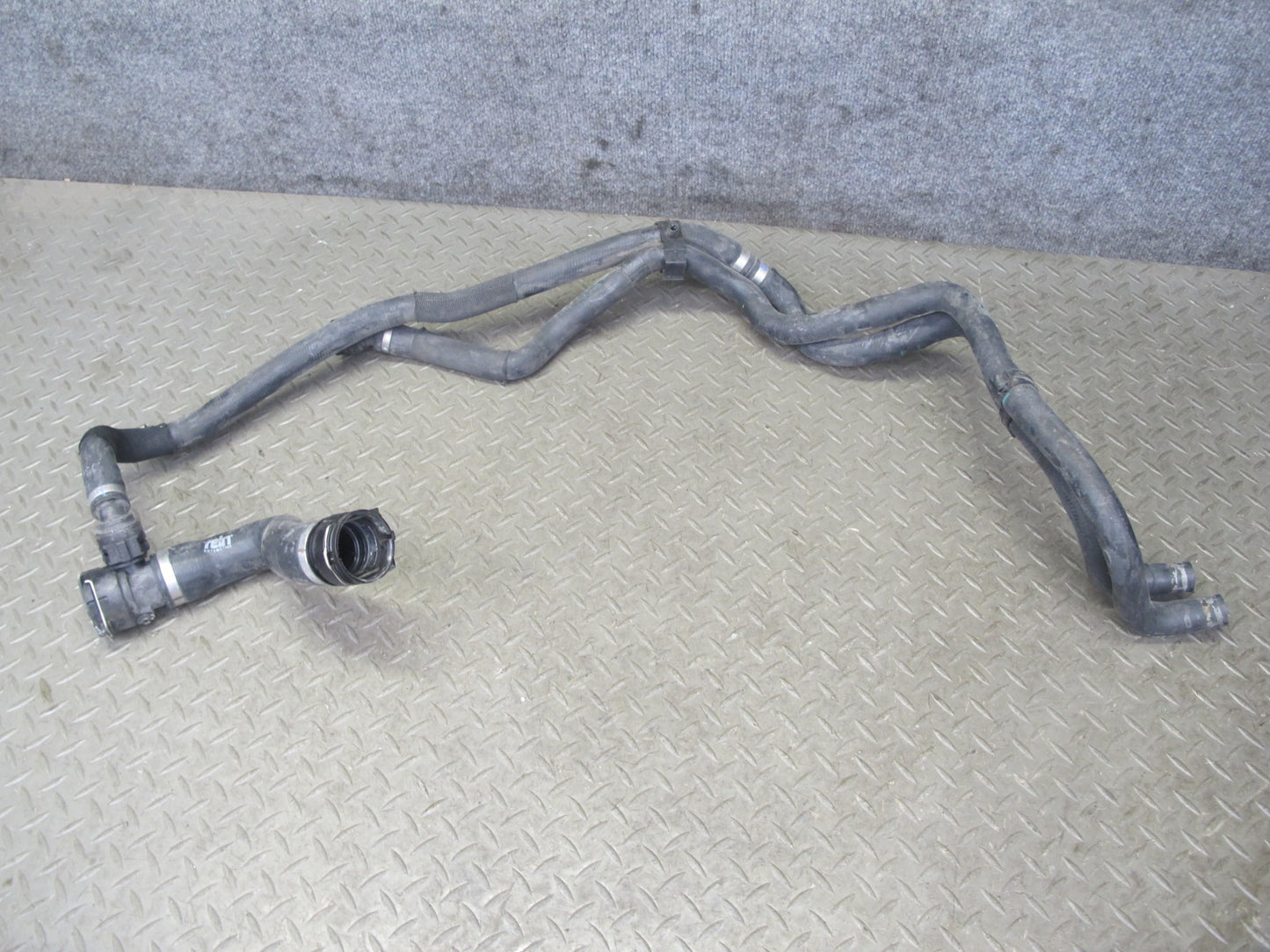 09-16 BMW E89 Z4 N54 DCT Engine Radiator Coolant Hose Pipe Line Set OEM