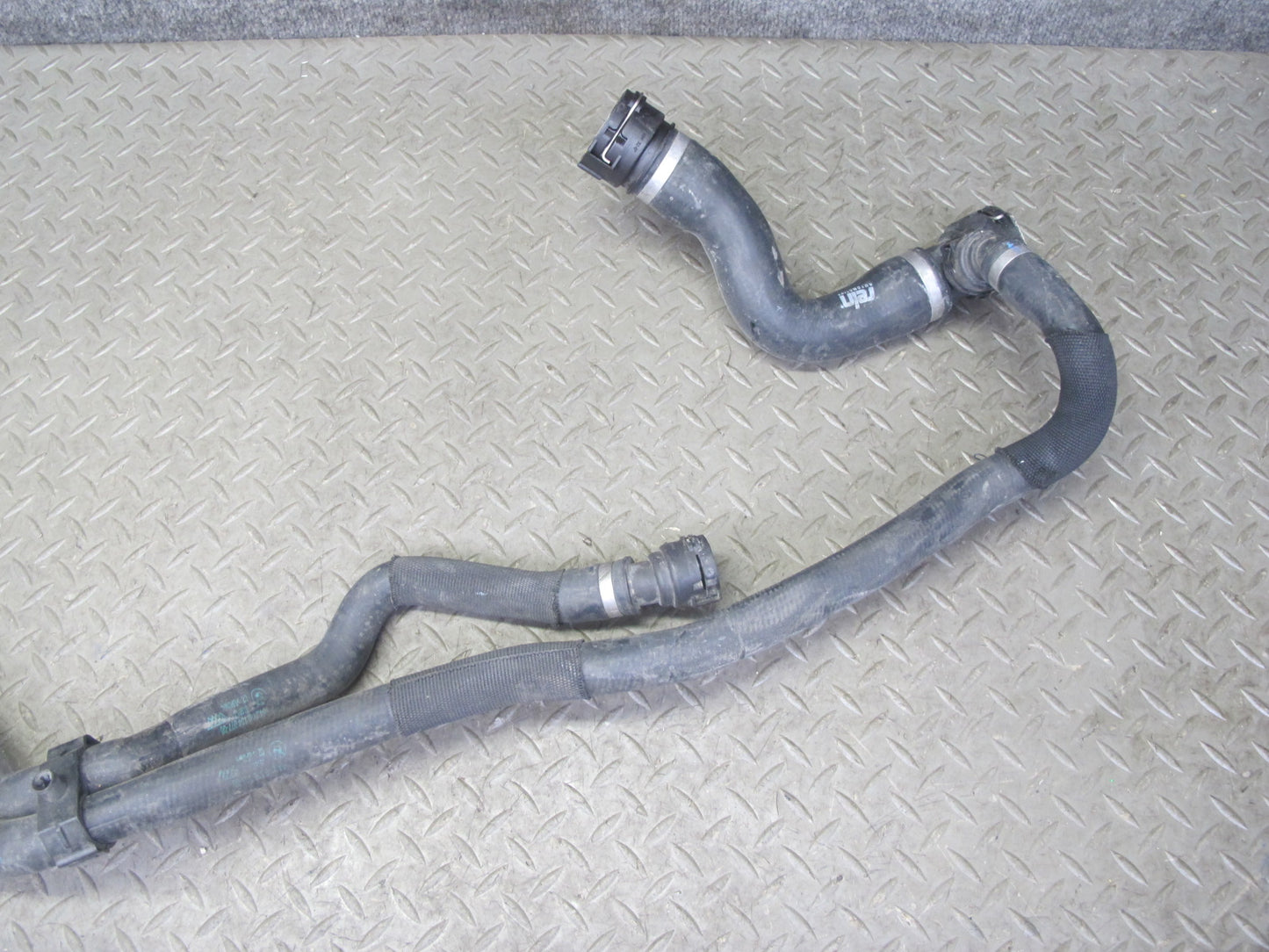 09-16 BMW E89 Z4 N54 DCT Engine Radiator Coolant Hose Pipe Line Set OEM
