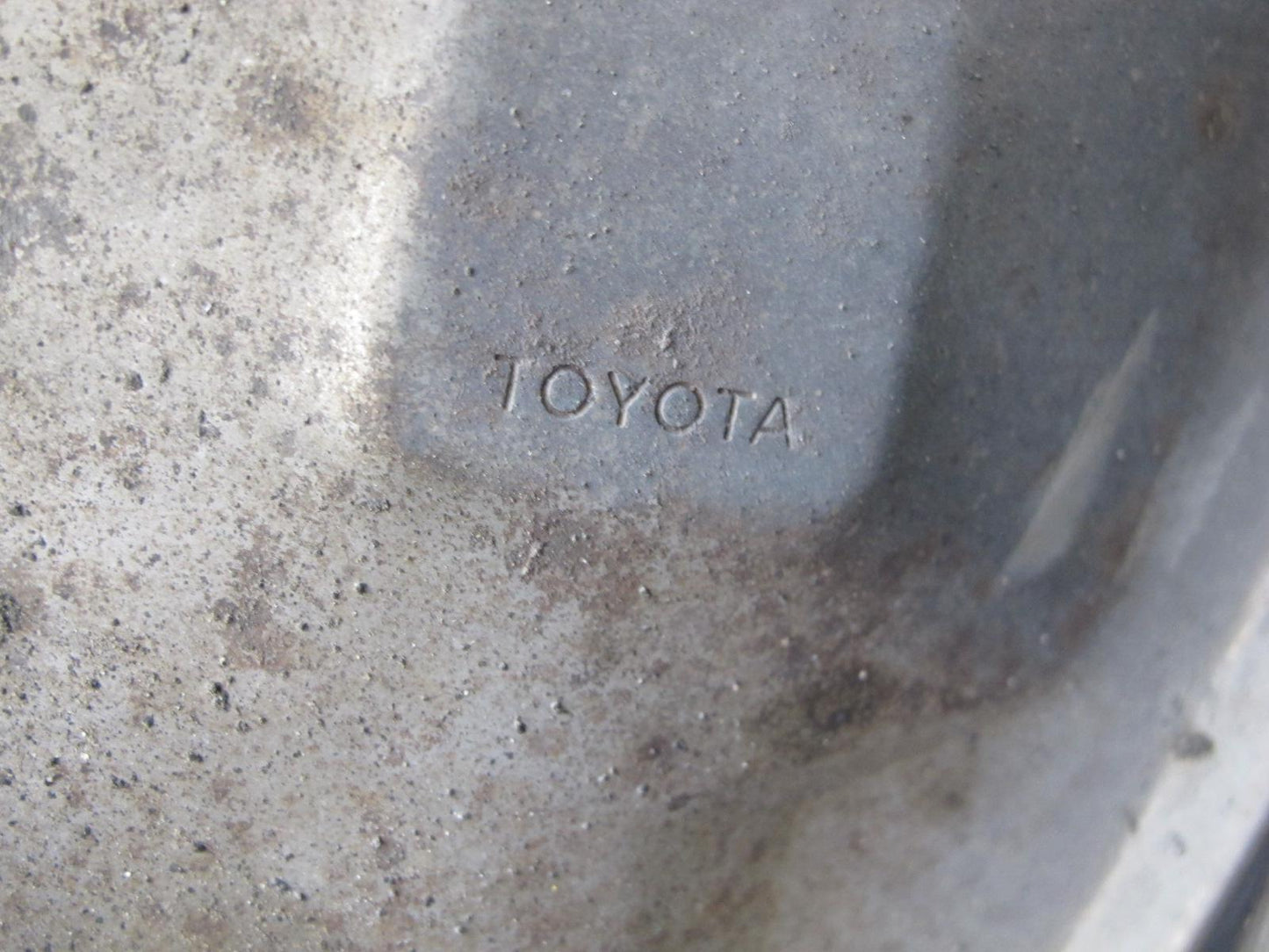 10-15 Lexus IS250 Convertible Rear Right Passenger Side Exhaust Muffler OEM