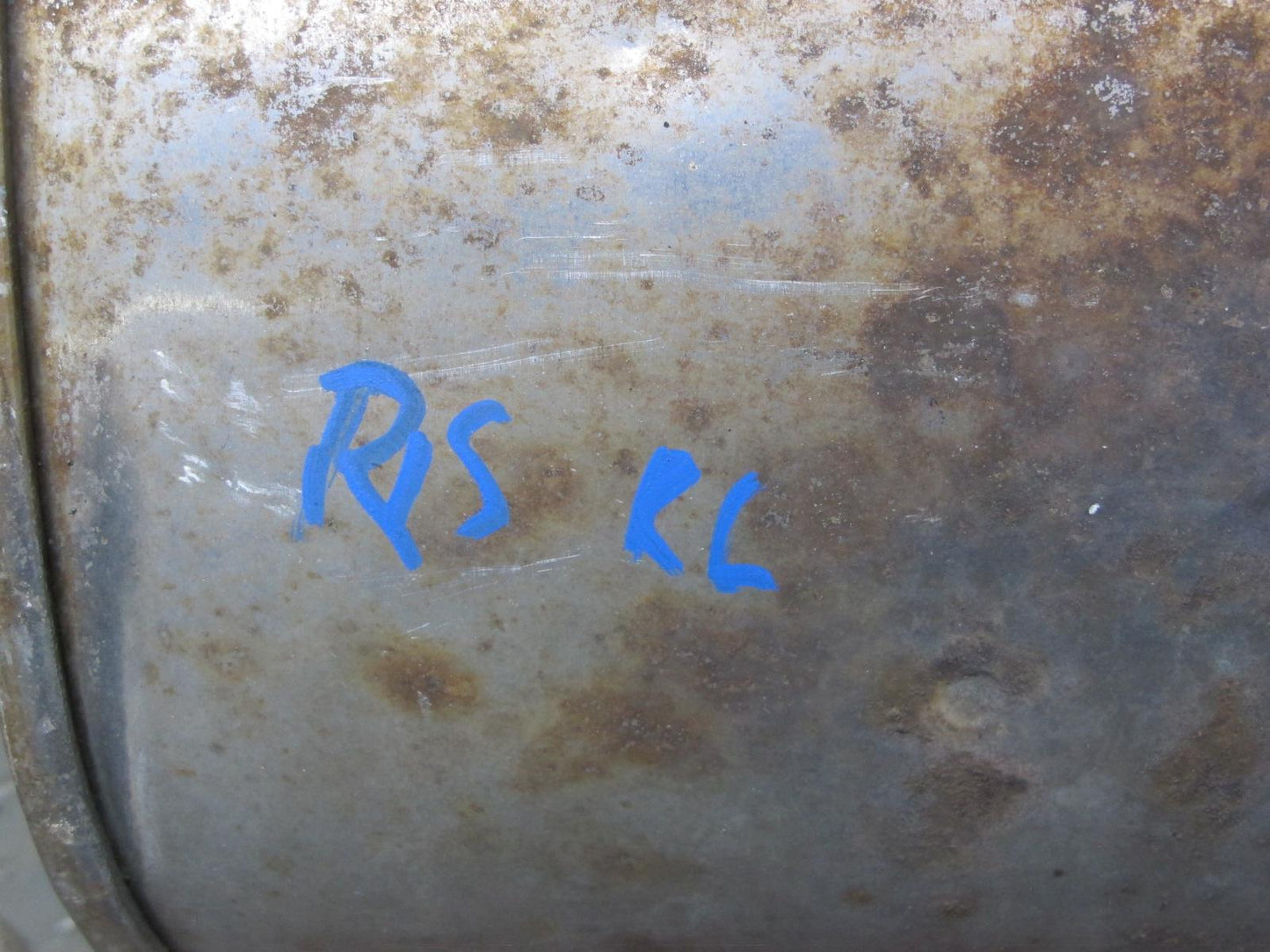 10-15 Lexus IS250 Convertible Rear Left Driver Side Exhaust Muffler OEM