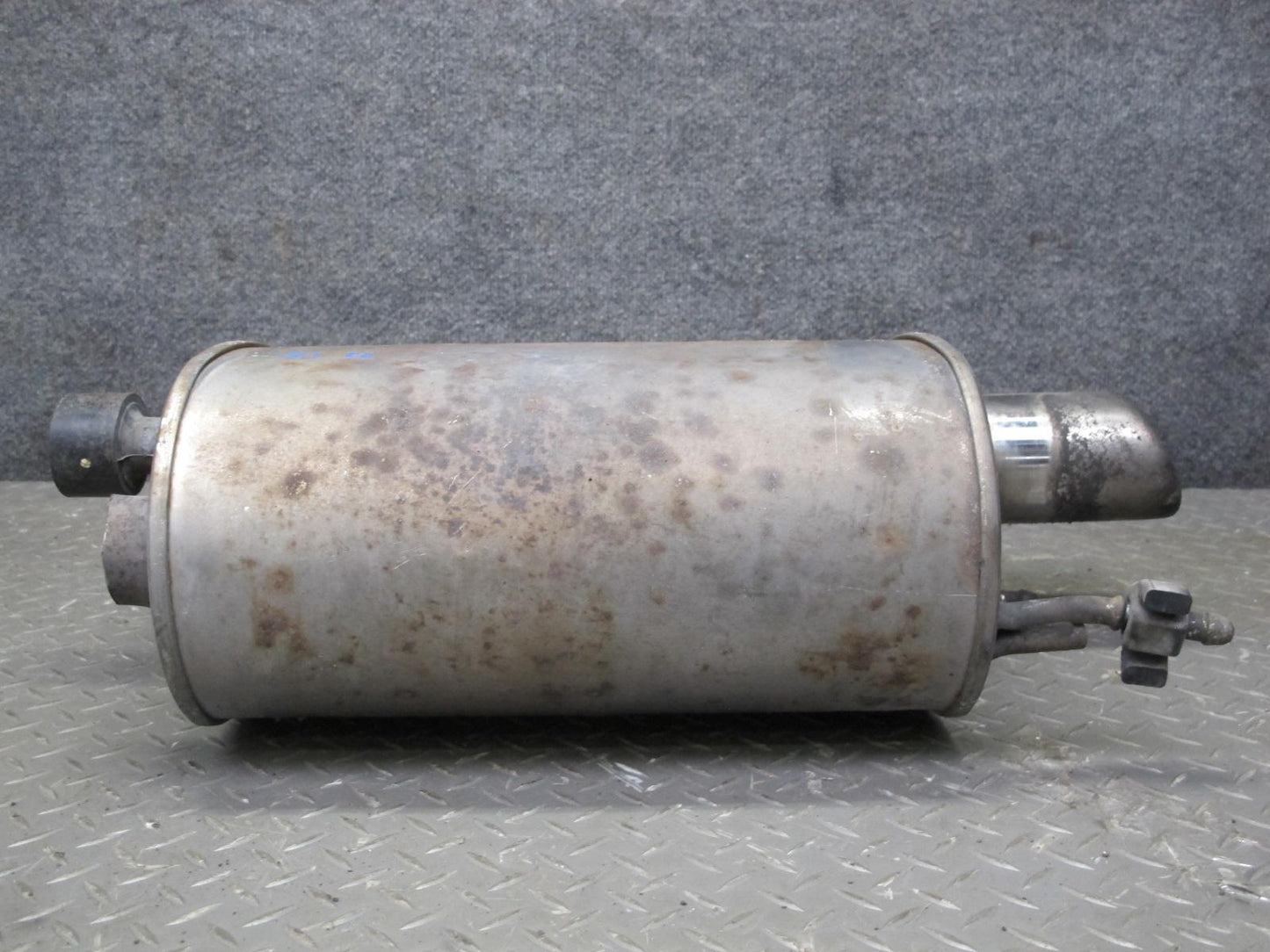 10-15 Lexus IS250 Convertible Rear Left Driver Side Exhaust Muffler OEM