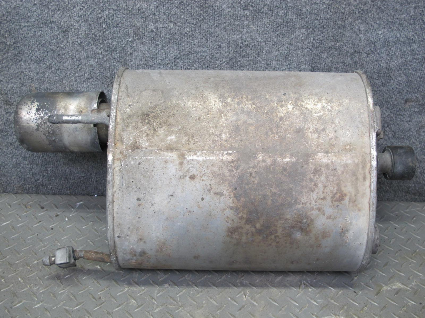 10-15 Lexus IS250 Convertible Rear Left Driver Side Exhaust Muffler OEM