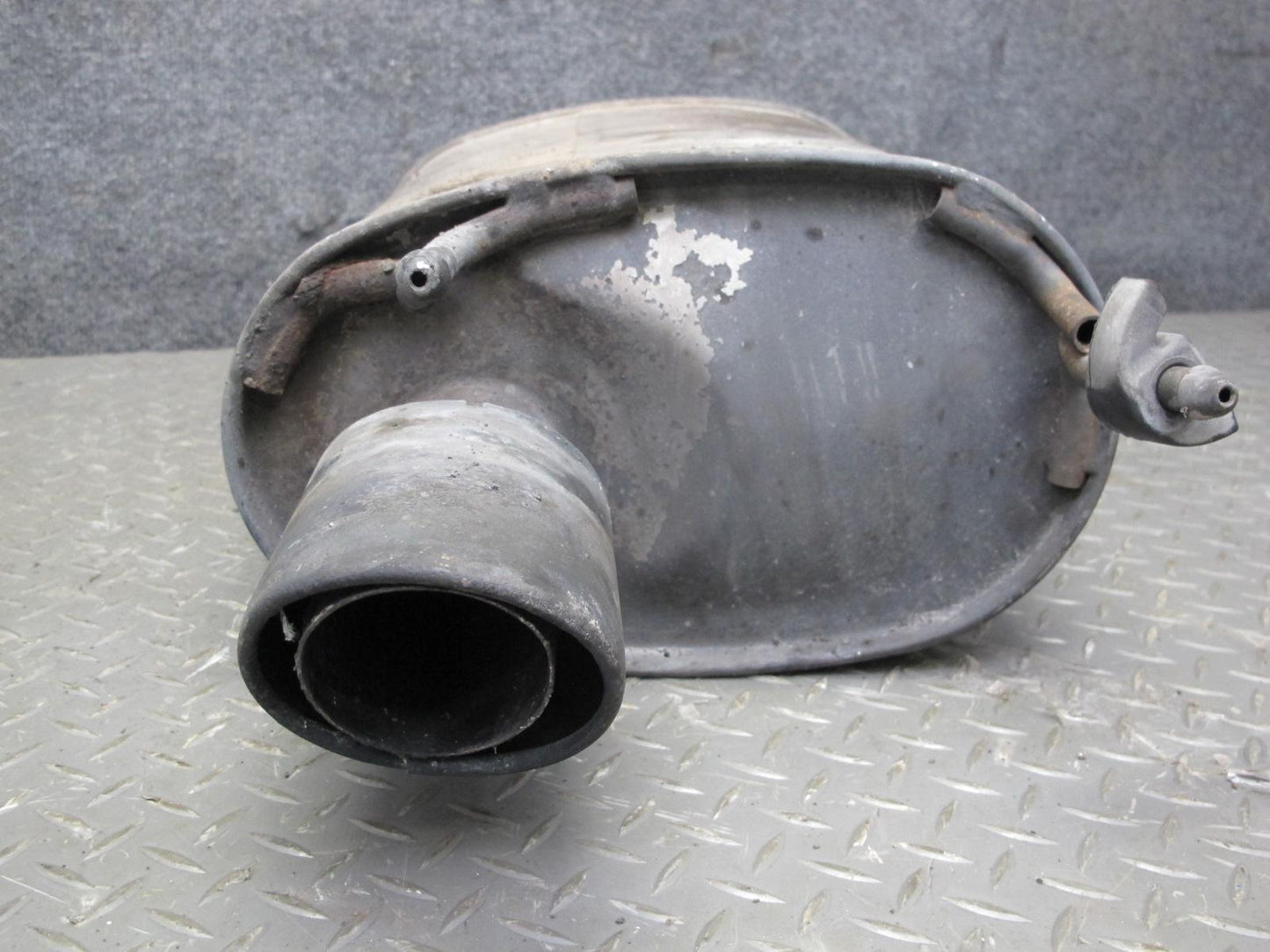 10-15 Lexus IS250 Convertible Rear Left Driver Side Exhaust Muffler OEM