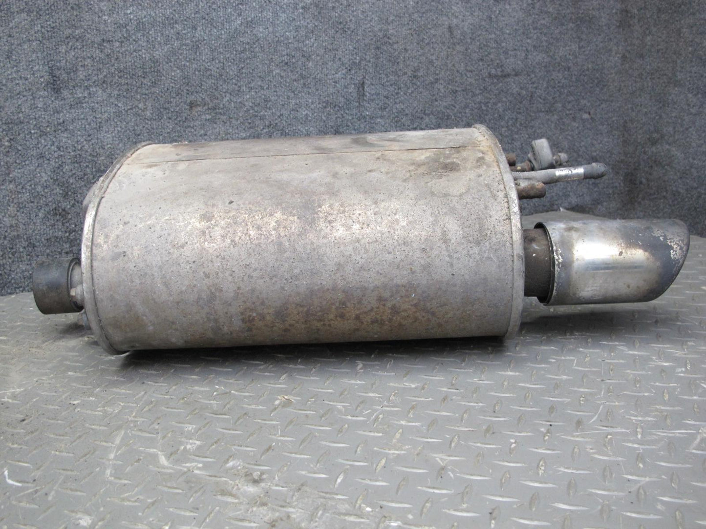 10-15 Lexus IS250 Convertible Rear Left Driver Side Exhaust Muffler OEM
