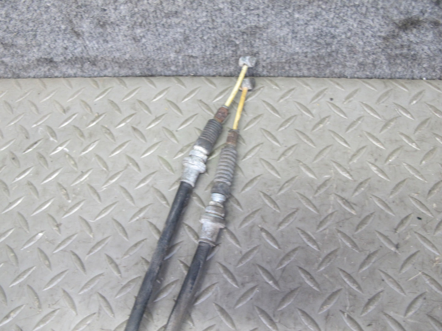 04-08 Mazda RX8 A/T Parking Emergency Brake Handle w Cable Set OEM
