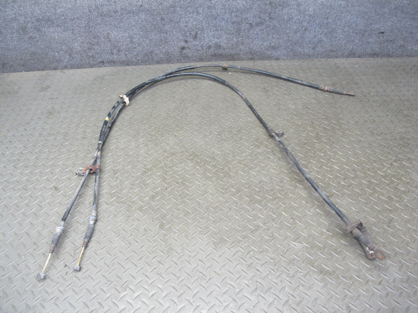 04-08 Mazda RX8 A/T Parking Emergency Brake Handle w Cable Set OEM