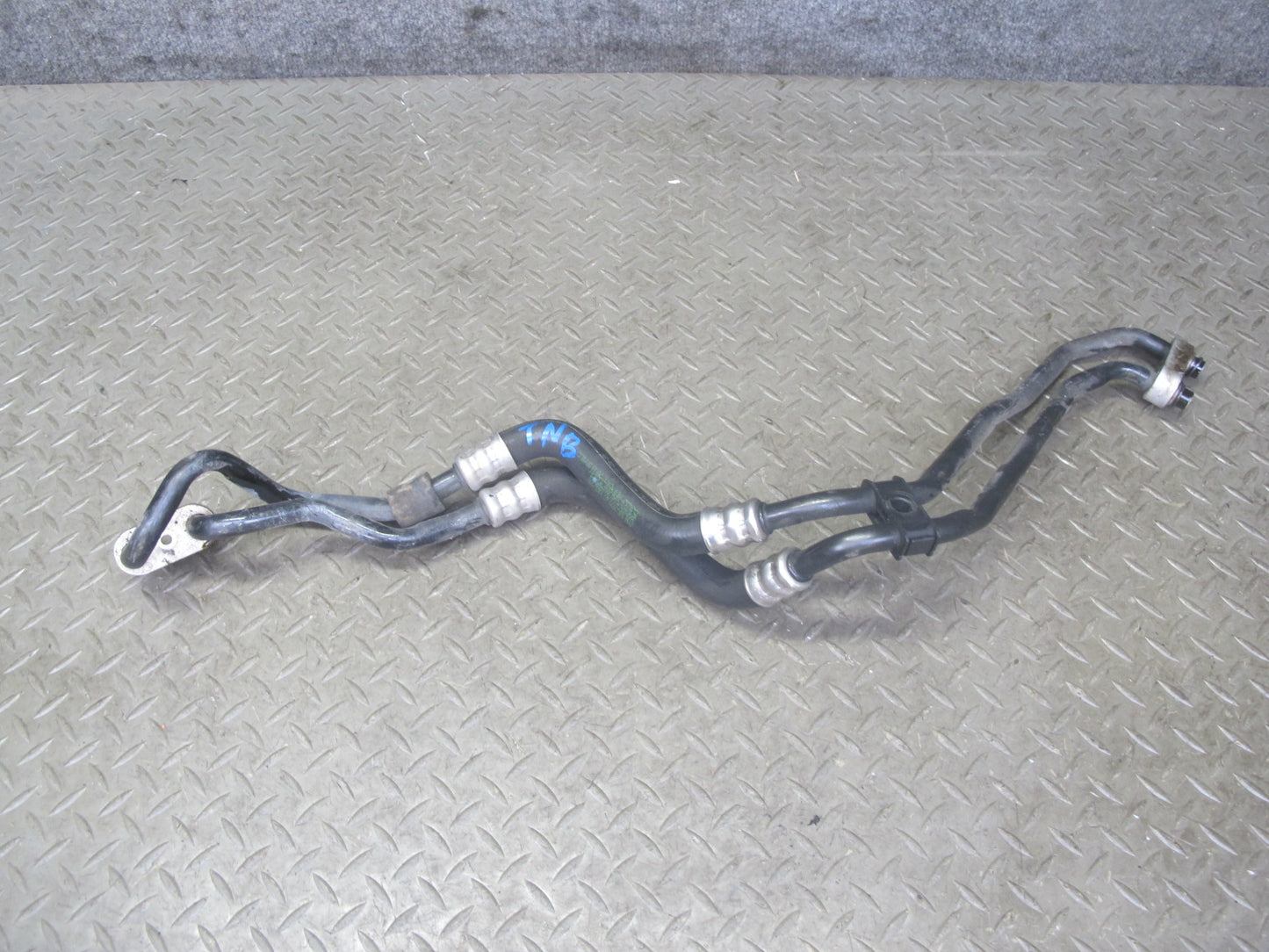 12-15 BMW F32 F33 F30 335I N55 Engine Oil Cooler Hose Pipe Line OEM