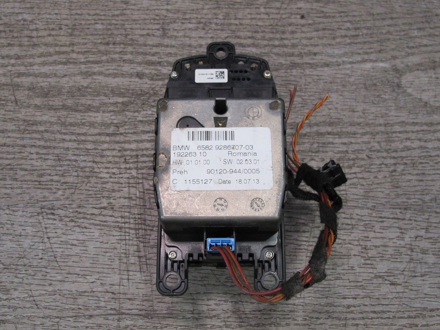 2012-2018 BMW F12 F13 F06 M6 idrive Media Navigation Radio Phone Control Switch