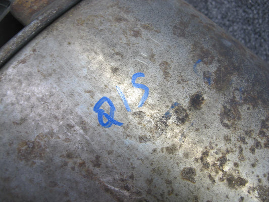 10-15 Lexus IS250 Convertible Rear Left Driver Side Exhaust Muffler OEM