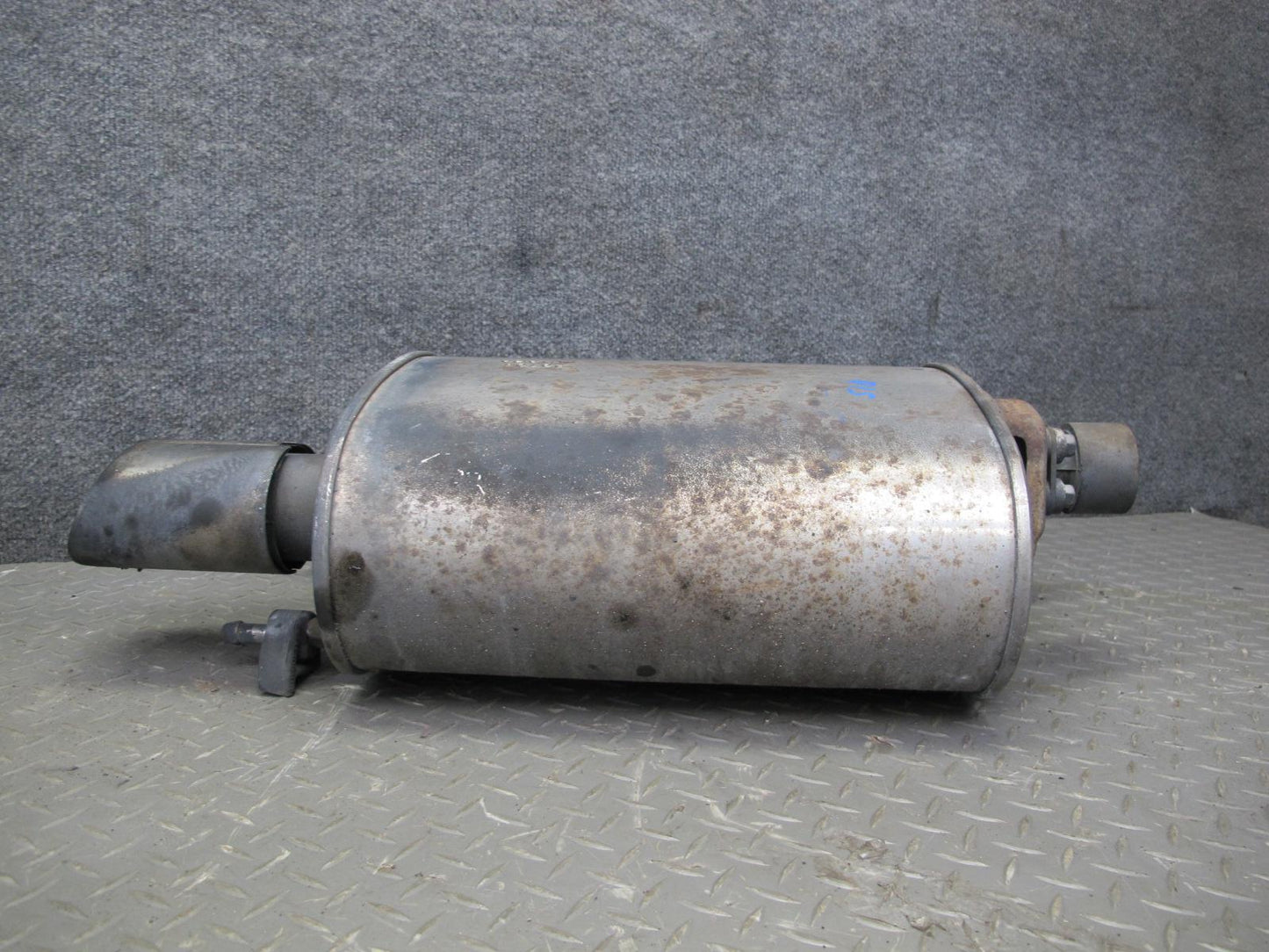 10-15 Lexus IS250 Convertible Rear Left Driver Side Exhaust Muffler OEM