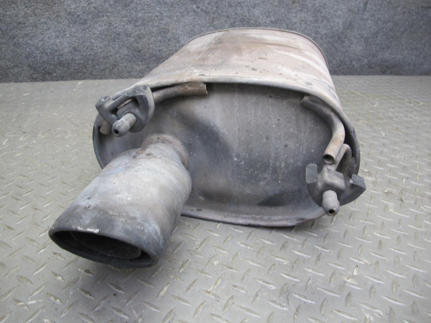 10-15 Lexus IS250 Convertible Rear Left Driver Side Exhaust Muffler OEM