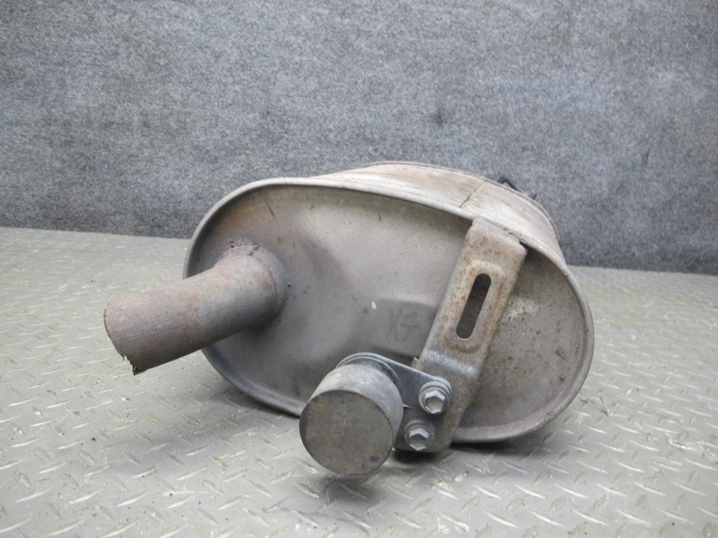 10-15 Lexus IS250 Convertible Rear Left Driver Side Exhaust Muffler OEM