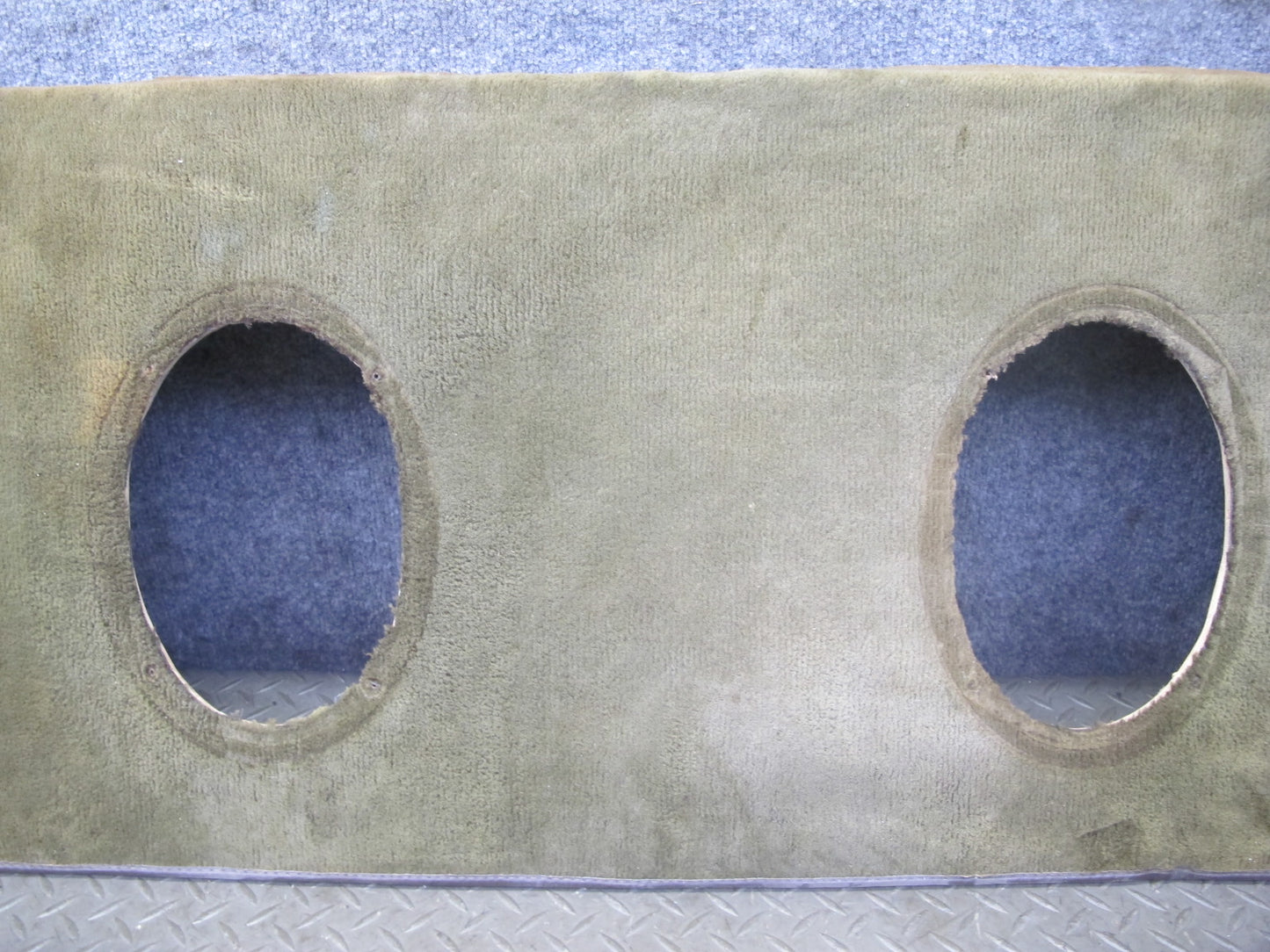 73-85 Mercedes R107 Rear Deck Parcel Shelf Panel Aftermarket