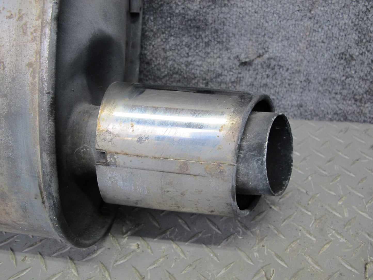 10-15 Lexus IS250 Convertible Rear Right Passenger Side Exhaust Muffler OEM