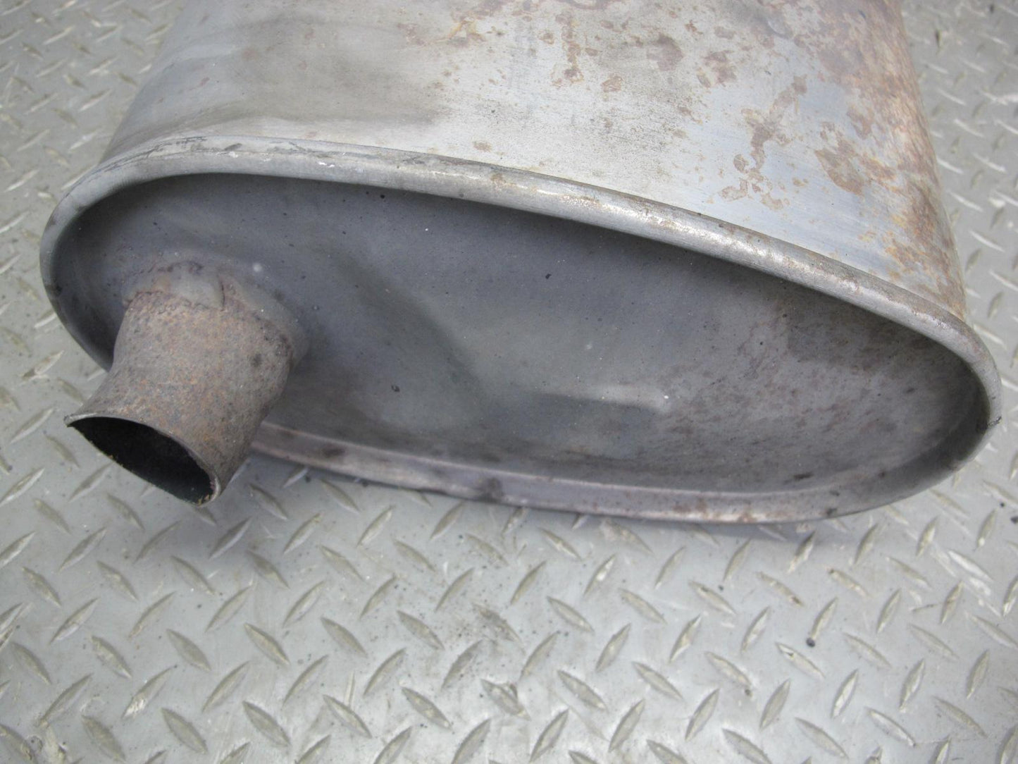 10-15 Lexus IS250 Convertible Rear Right Passenger Side Exhaust Muffler OEM