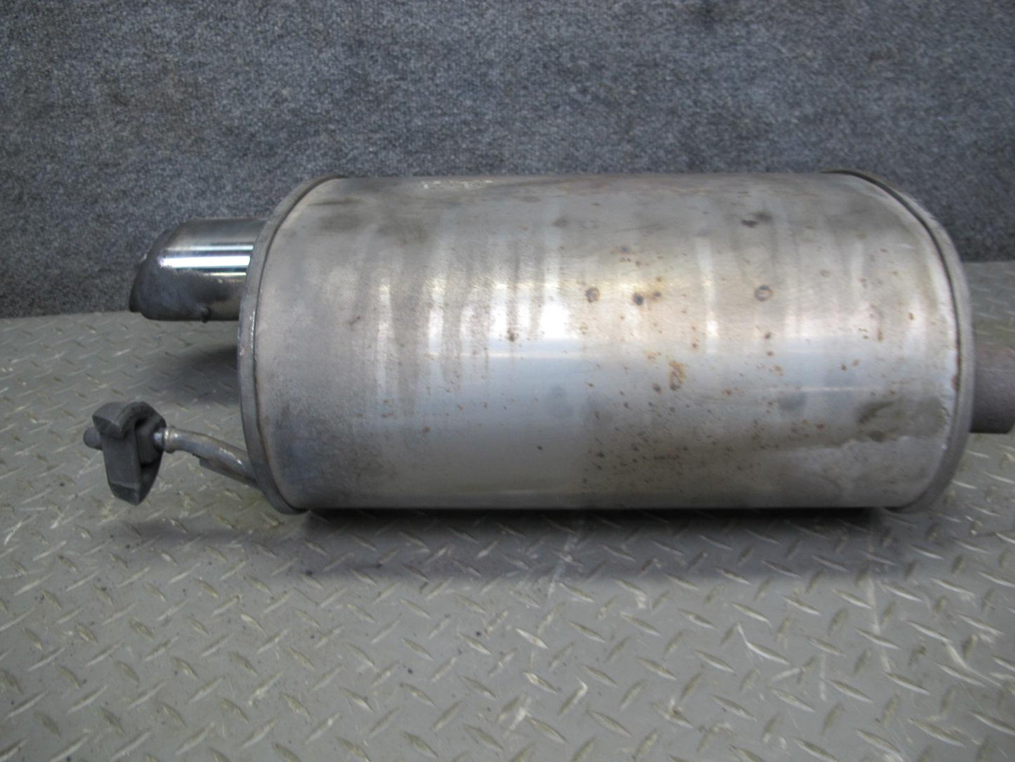 10-15 Lexus IS250 Convertible Rear Right Passenger Side Exhaust Muffler OEM