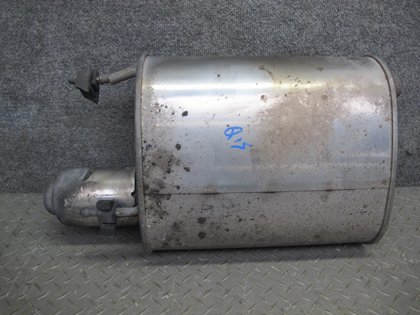 10-15 Lexus IS250 Convertible Rear Right Passenger Side Exhaust Muffler OEM