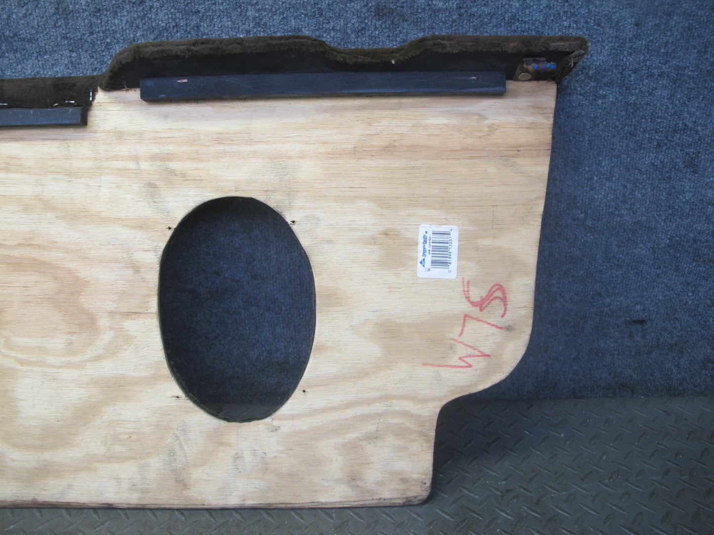 73-85 Mercedes R107 Rear Deck Parcel Shelf Panel Aftermarket